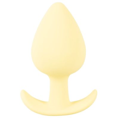 Mini Butt Plug Analplug gelb