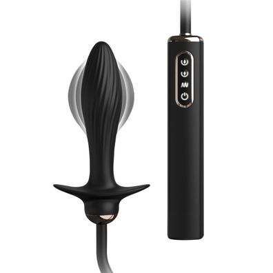 Aufblasbarer Anal Vibrator Auto-Throb Inflatable Butt Plug