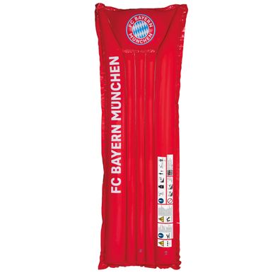 Happy People FCB Luftmatratze 177x66 cm aufblasbar Pool Strand Bayern München