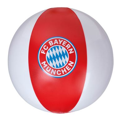 Happy People FCB Strandball 29cm aufblasbar Fußball Bayern München Fanartikel