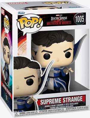 Funko Pop! Doctor Strange - Multiverse Of Madness - Supreme Strange Bobble-Head - 100