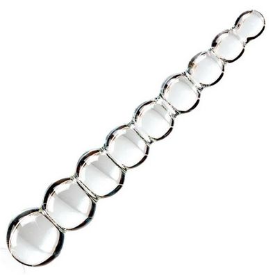 Analkugel Stab Kugel Analplug Analdildo "Icicles No. 2" Glas