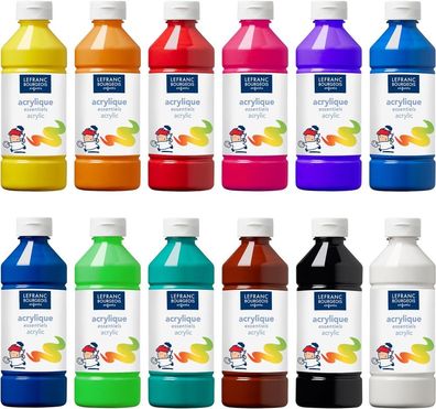 Acrylfarbe Liquid-Acrylic von ColArt in Einzelfarben, 500 ml