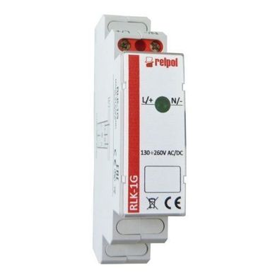 Leuchtmelder 1 Phasen grén Kontrollleuchte Phasenpréfer LED RLK-1G Relpol 8759