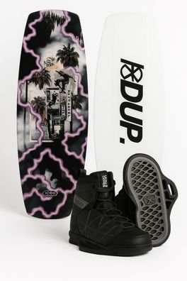 DUP Wakeboard Chilv Pro 150 + LIQUID FORCE Wakeboard Bindung Classic 6X