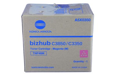 Konica Minolta TNP48M Toner Magenta A5X0350 -B