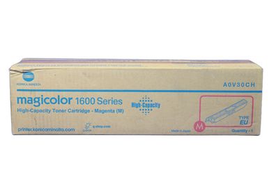 Konica Minolta Magicolor 1600 A0V30CH Toner Magenta -A