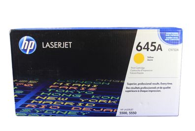 HP C9732A HP645A LaserJet 5500 Toner Yellow -A