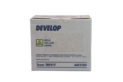 Develop TNP51Y Toner Yellow A0X52D5 -A