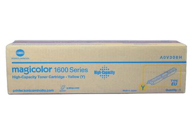 Konica Minolta Magicolor 1600 A0V306H Toner Yellow -A