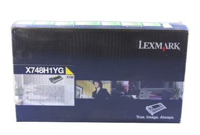 Lexmark X748H1YG Toner Yellow (entspricht X748H2YG ) -B
