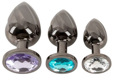 Analplug Set Metal Butt Plug Set
