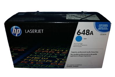 HP CE261A HP648A Toner Cyan -B