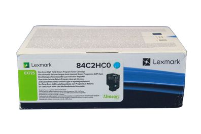 Lexmark 84C2HC0 Toner Cyan -A