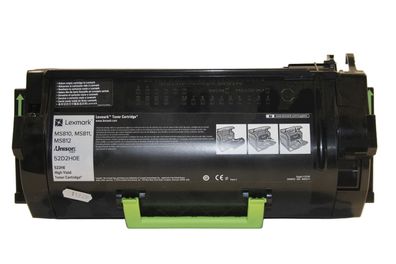 Lexmark 522HE 52D2H0E (entspricht 52D2H00) Toner Black MS810 -Bulk