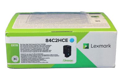 Lexmark 84C2HCE Toner Cyan -B