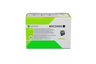 Lexmark 802XKE Toner Black 80C2XKE -B