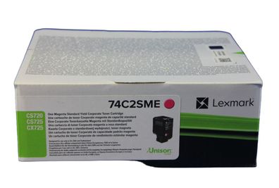Lexmark 74C2SME Toner Magenta -A