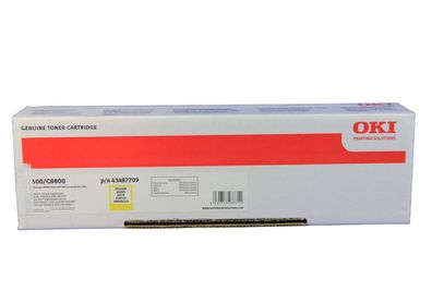 Oki 43487709 Toner Yellow -A