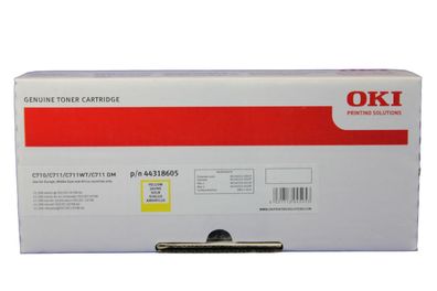 Oki 44318605 Toner Yellow C710 -A