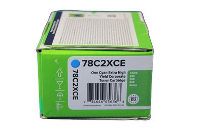 Lexmark 78C2XCE Toner Cyan -B