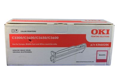Oki 43460206 C3300 Bildtrommel Magenta -B