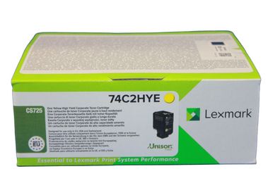Lexmark 74C2HYE Toner Yellow -B