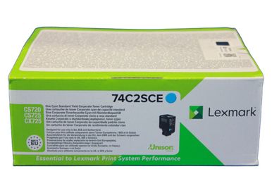 Lexmark 74C2SCE Toner Cyan -A