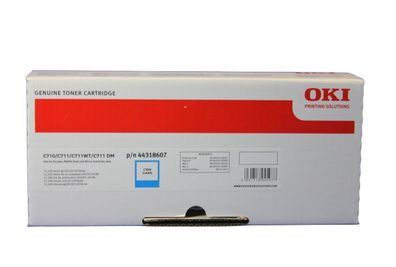 Oki 44318607 Toner Cyan C710 -A