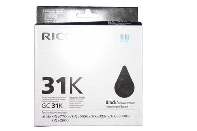 Ricoh 405688 GC-31K Gel Black -A