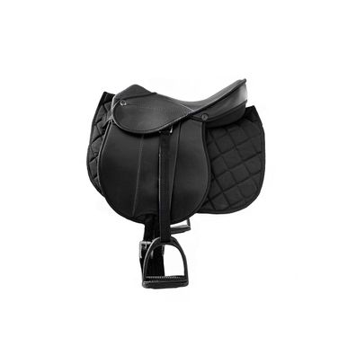 Sattelset "Little Star" groß 14'' schwarz