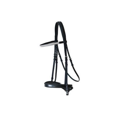 Trensenzaum "Starlight" Cob schwarz