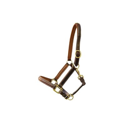 Lederhalfter "Exquisit" Cob schwarz