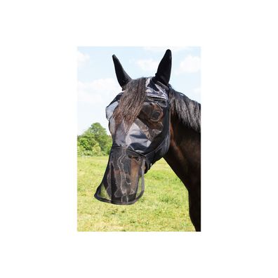Fliegenmaske "Apollo" Pony schwarz
