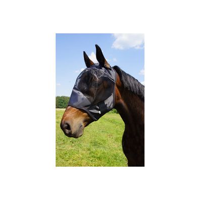 Fliegenmaske "Monarch" Pony schwarz