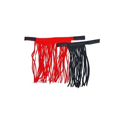 Fliegenfransen "Colourful Summer" rot Shetty