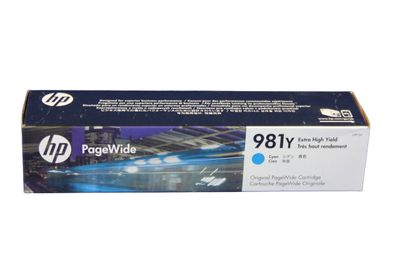HP L0R13A Tinte Cyan 981Y -A