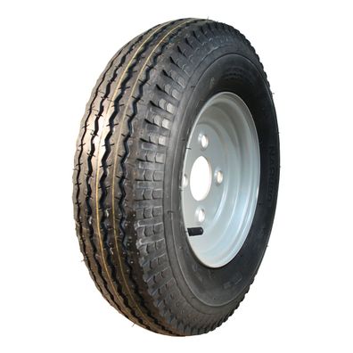 NaRubb Komplettrad 4.80/4.00-8 S-6003 6PR + 2.50Ax8H2 ET0 4x115 71 M Stahl grau