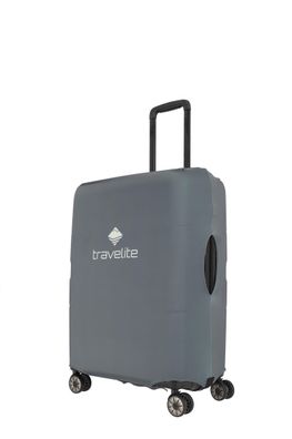 Leichte Travelite Kofferhülle L in Anthrazit - Schutz für Ihren Koffer