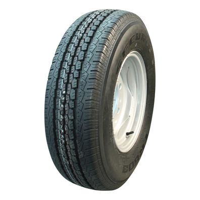 Novio Komplettrad 215 R14C TR-603 M+S 8PR + 5½Jx14H2 ET30 5x112 116/112 N Stahl grau