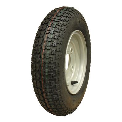 KINGS TIRE Komplettrad 3.50-8 V-9128 4PR + 2.50Ax8H2 ET0 4x115 46 N Stahl grau