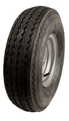 KINGS TIRE Komplettrad 5.70/5.00-8 (146/91-8) KT-701 6PR + 3.00Dx8 ET0 4x100 77 M