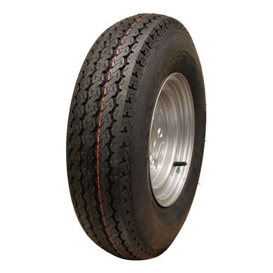 KINGS TIRE Komplettrad 4.00-10 KT-715 4PR + 3.50Bx10H2 ET0 4x115 63 N Stahl grau