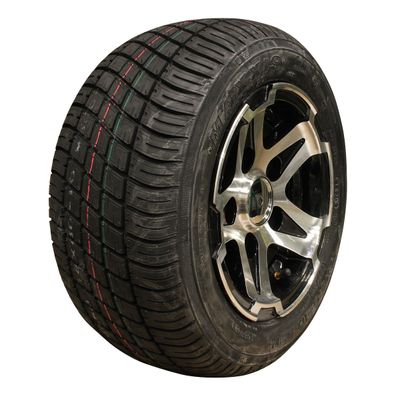 KINGS TIRE Komplettrad 20.5x8.0-10 KT-705 8PR + 6.00Ix10H2 ET-4 5x112 90 M