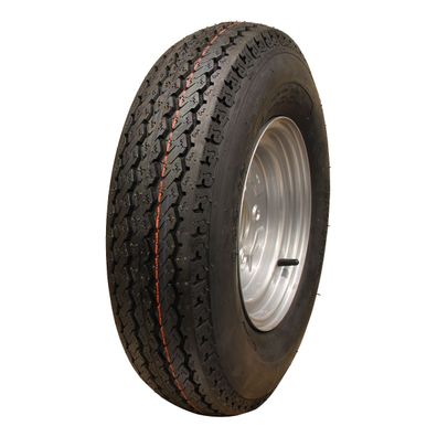 KINGS TIRE Komplettrad 5.00-10 KT-715 6PR 3.50Bx10H2 ET0 4x115 79 N Stahl grau