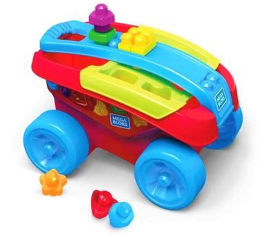 Megabloks Bausteinwagen 25 Teile Maße ca. 43 x 30 x 32cm
