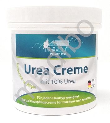 2,76 Euro pro 100ml Urea Creme von Pullach Hof 250ml