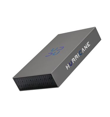 Hurricane 3518C3 Festplattengehäuse 3.5' USB Type C, Externes HDD Gehäuse mit eig