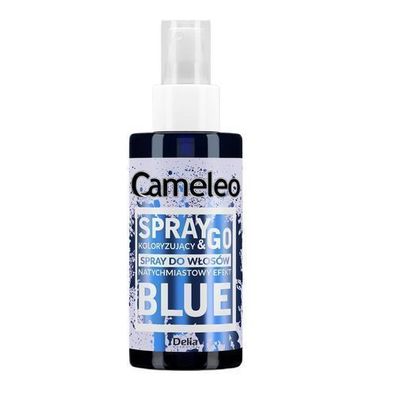 Cameleo Professionelles Haarfaerbe-Spray Blau, 150 ml - Temporaere Intensivierung