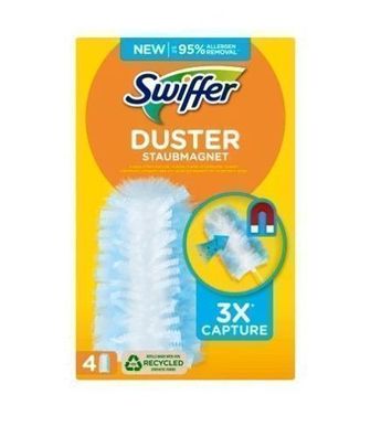 Swiffer Ersatz-Staubtuecher, 4er Pack